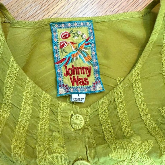 Johnny Was Embroidered Top - Picture 5 of 6
